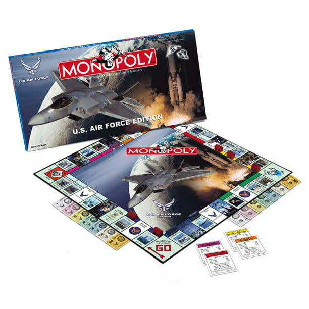 Air Force Edition replacement game parts and pieces 2003 Monopoly U.S